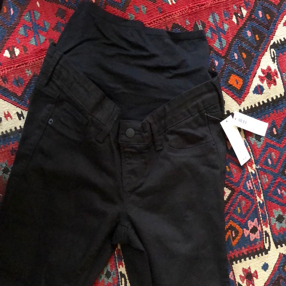 Maternity Black Skinny Jeans Size 2